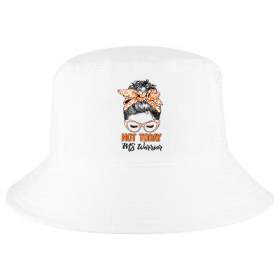 No Today Messy Bun Multiple Sclerosis Ms Awareness Multiple Sclerosis Cool Comfort Performance Bucket Hat
