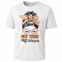 No Today Messy Bun Multiple Sclerosis Ms Awareness Multiple Sclerosis Performance Shirt