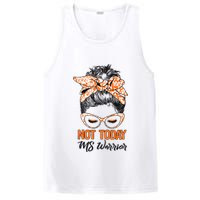 No Today Messy Bun Multiple Sclerosis Ms Awareness Multiple Sclerosis PosiCharge Competitor Tank