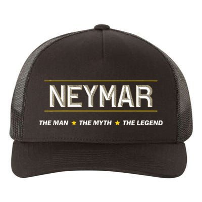 Neymar The Man The Myth The Legend Myth Legend Name Yupoong Adult 5-Panel Trucker Hat