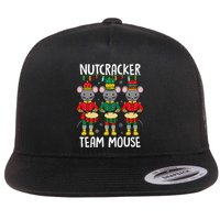 Nutcracker Team Mouse Xmas Mouse Soldier Toy Flat Bill Trucker Hat