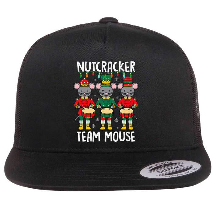 Nutcracker Team Mouse Xmas Mouse Soldier Toy Flat Bill Trucker Hat