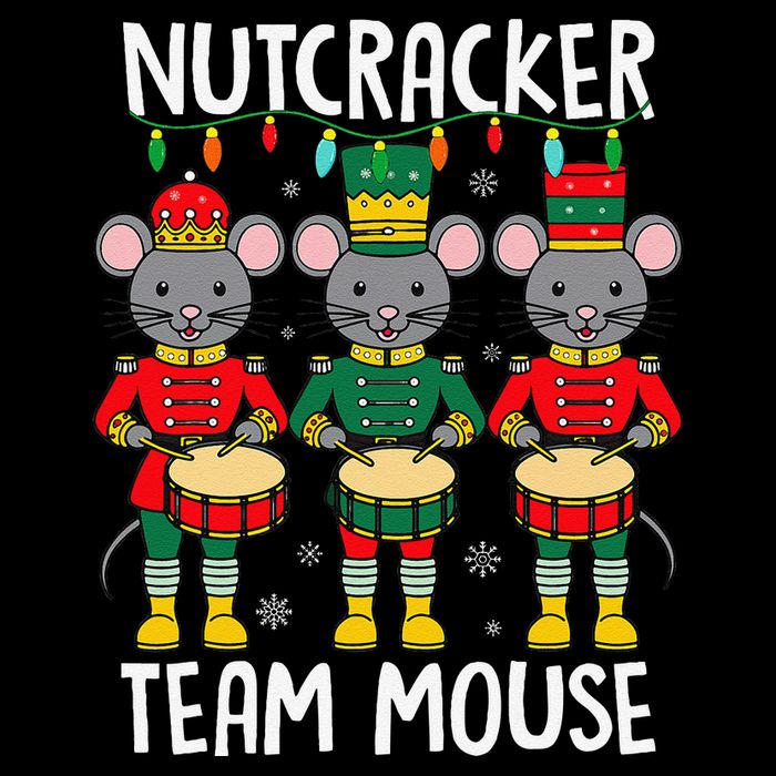 Nutcracker Team Mouse Xmas Mouse Soldier Toy Flat Bill Trucker Hat