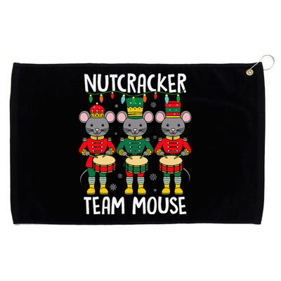 Nutcracker Team Mouse Xmas Mouse Soldier Toy Grommeted Golf Towel