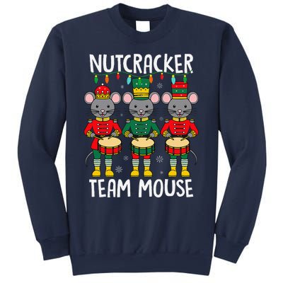 Nutcracker Team Mouse Xmas Mouse Soldier Toy Sweatshirt