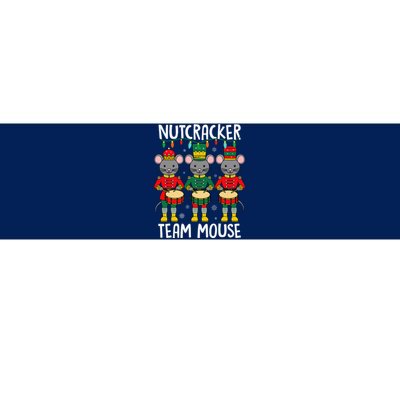 Nutcracker Team Mouse Xmas Mouse Soldier Toy Bumper Sticker