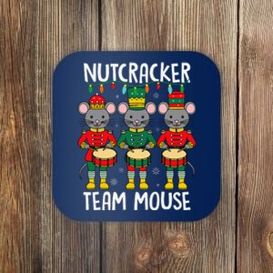 Nutcracker Team Mouse Xmas Mouse Soldier Toy Coaster