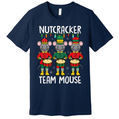 Nutcracker Team Mouse Xmas Mouse Soldier Toy Premium T-Shirt