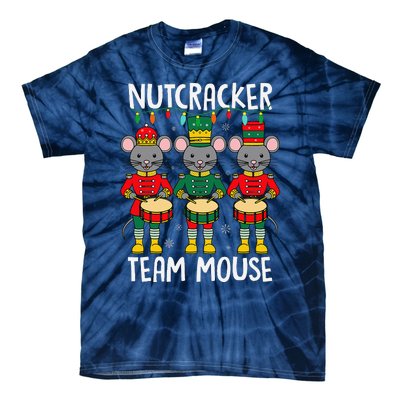 Nutcracker Team Mouse Xmas Mouse Soldier Toy Tie-Dye T-Shirt