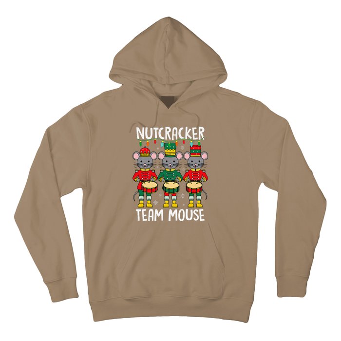 Nutcracker Team Mouse Xmas Mouse Soldier Toy Hoodie