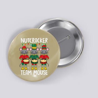 Nutcracker Team Mouse Xmas Mouse Soldier Toy Button