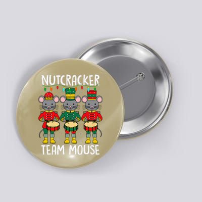 Nutcracker Team Mouse Xmas Mouse Soldier Toy Button