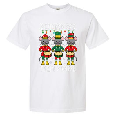 Nutcracker Team Mouse Xmas Mouse Soldier Toy Garment-Dyed Heavyweight T-Shirt