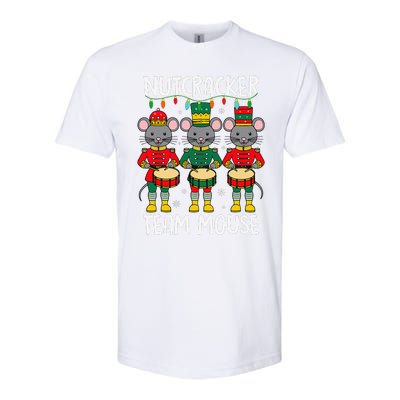 Nutcracker Team Mouse Xmas Mouse Soldier Toy Softstyle CVC T-Shirt