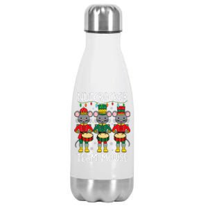 Nutcracker Team Mouse Xmas Mouse Soldier Toy Stainless Steel Insulated Water Bottle