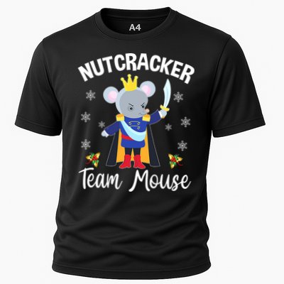 Nutcracker Team Mouse Holiday Christmas Boy Girls Cooling Performance Crew T-Shirt