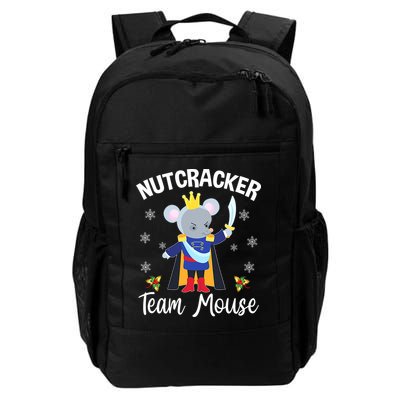 Nutcracker Team Mouse Holiday Christmas Boy Girls Backpack