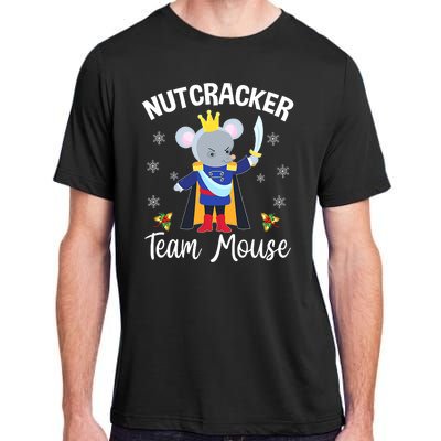 Nutcracker Team Mouse Holiday Christmas Boy Girls Adult ChromaSoft Performance T-Shirt