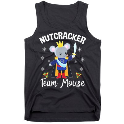Nutcracker Team Mouse Holiday Christmas Boy Girls Tank Top