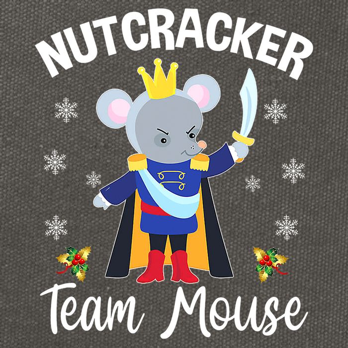 Nutcracker Team Mouse Holiday Christmas Boy Girls Cotton Canvas Backpack