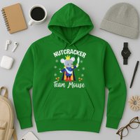 Nutcracker Team Mouse Holiday Christmas Boy Girls Hoodie
