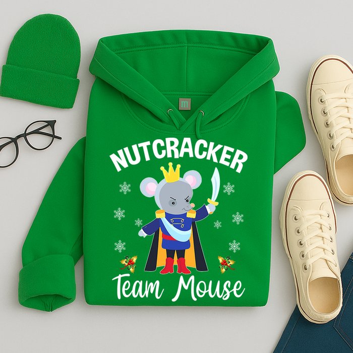 Nutcracker Team Mouse Holiday Christmas Boy Girls Hoodie