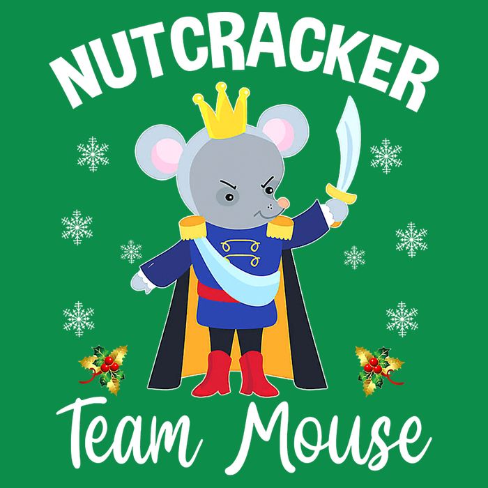 Nutcracker Team Mouse Holiday Christmas Boy Girls Hoodie