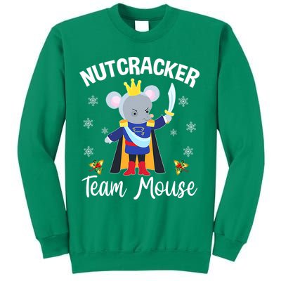 Nutcracker Team Mouse Holiday Christmas Boy Girls Sweatshirt