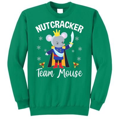 Nutcracker Team Mouse Holiday Christmas Boy Girls Sweatshirt