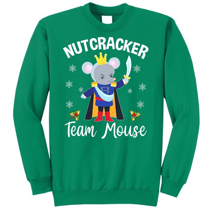 Nutcracker Team Mouse Holiday Christmas Boy Girls Sweatshirt