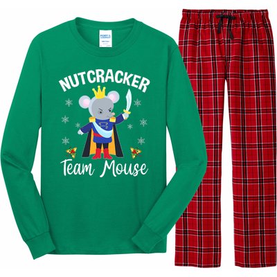 Nutcracker Team Mouse Holiday Christmas Boy Girls Long Sleeve Pajama Set