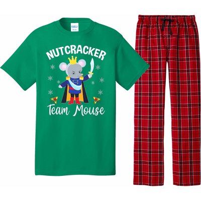 Nutcracker Team Mouse Holiday Christmas Boy Girls Pajama Set