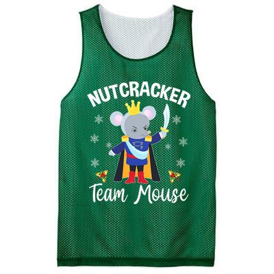 Nutcracker Team Mouse Holiday Christmas Boy Girls Mesh Reversible Basketball Jersey Tank