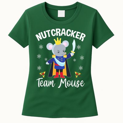 Nutcracker Team Mouse Holiday Christmas Boy Girls Womens T-Shirt