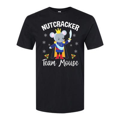 Nutcracker Team Mouse Holiday Christmas Boy Girls Softstyle® CVC T-Shirt