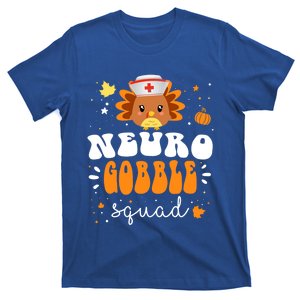 Neurology Turkey Matching Neuro Gobble Squad Thanksgiving Great Gift T-Shirt