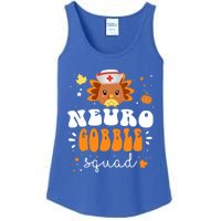 Neurology Turkey Matching Neuro Gobble Squad Thanksgiving Great Gift Ladies Essential Tank