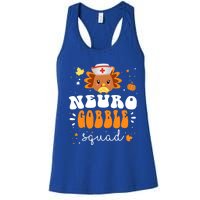 Neurology Turkey Matching Neuro Gobble Squad Thanksgiving Great Gift Women's Racerback Tank