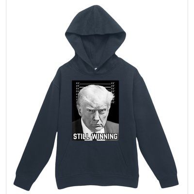 New Trump Mug Shot Still Winning Donald Trump 2024 Urban Pullover Hoodie