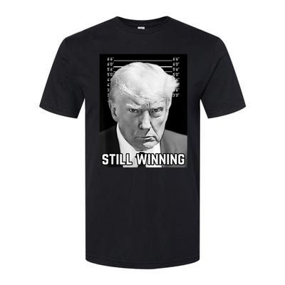 New Trump Mug Shot Still Winning Donald Trump 2024 Softstyle CVC T-Shirt