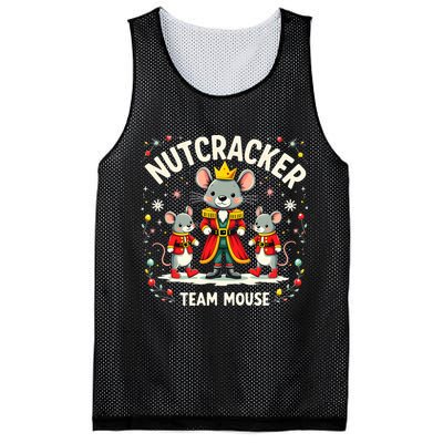 Nutcracker Team Mouse Christmas Ballet Gift Merry Christmas Mesh Reversible Basketball Jersey Tank