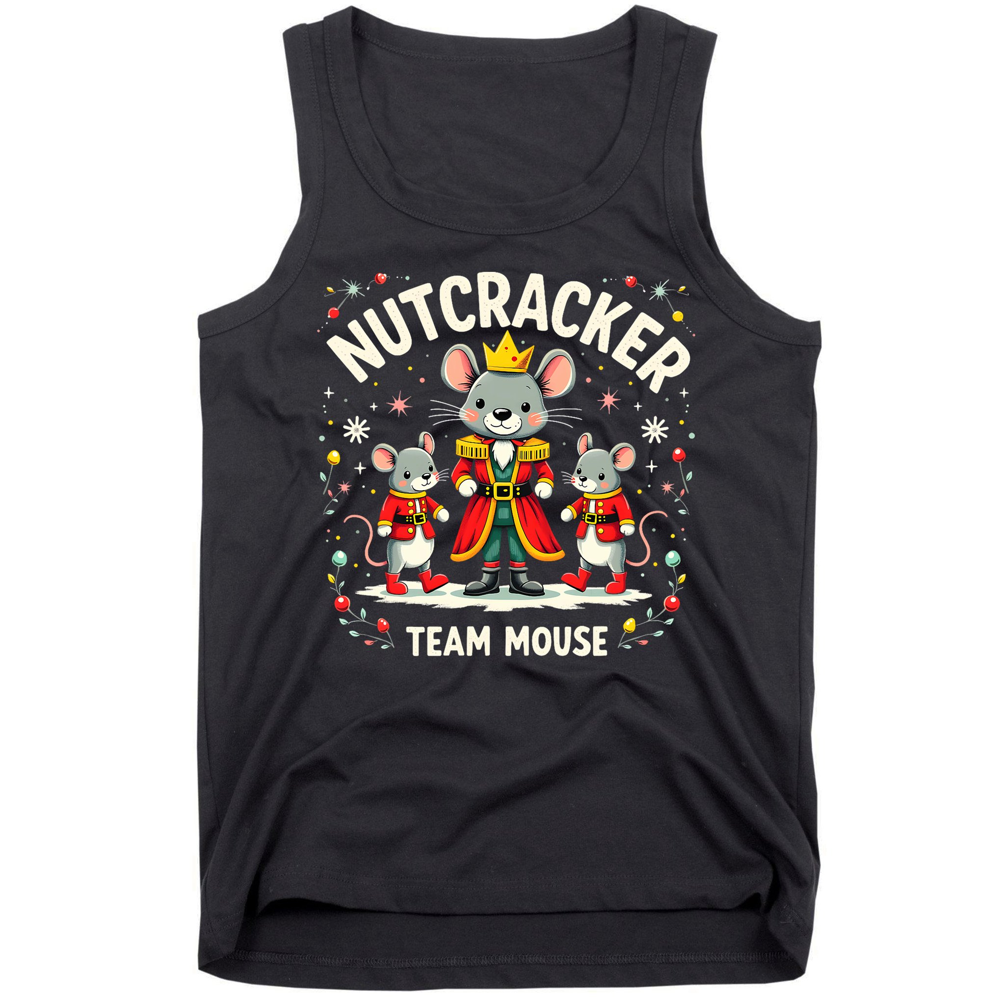 Nutcracker Team Mouse Christmas Ballet Gift Merry Christmas Tank Top