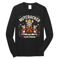 Nutcracker Team Mouse Christmas Ballet Gift Merry Christmas Long Sleeve Shirt