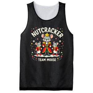 Nutcracker Team Mouse Christmas Ballet Gift Merry Christmas Mesh Reversible Basketball Jersey Tank