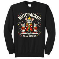 Nutcracker Team Mouse Christmas Ballet Gift Merry Christmas Tall Sweatshirt