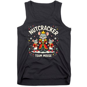 Nutcracker Team Mouse Christmas Ballet Gift Merry Christmas Tank Top