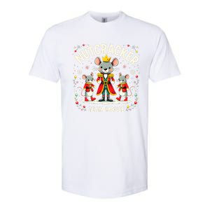 Nutcracker Team Mouse Christmas Ballet Gift Merry Christmas Softstyle CVC T-Shirt