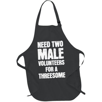 Need Two Male Volunteers For A Threesome Apron