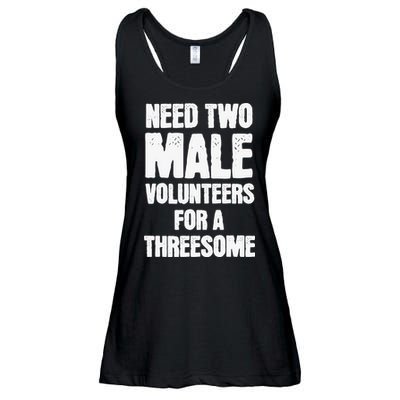 Need Two Male Volunteers For A Threesome Ladies Essential Flowy Tank