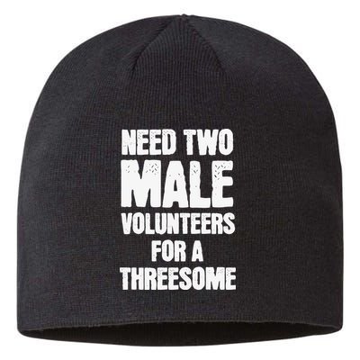Need Two Male Volunteers For A Threesome Sustainable Beanie